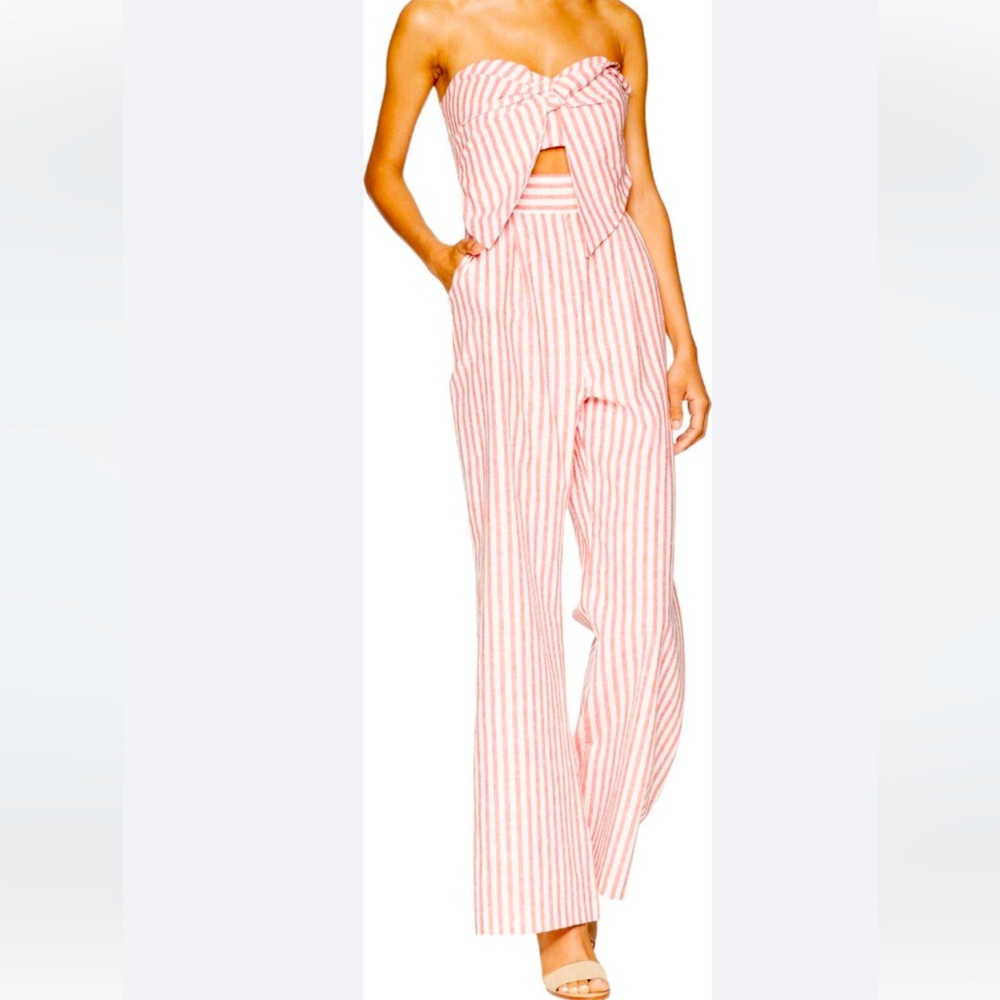 Bardot Striped Jumpsuit Size 6 Small New with Tags Never Worn